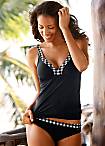 LASCANA Black Underwired Tankini
