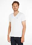 Tommy Hilfiger White V-Neck T-Shirt