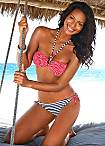 s.Oliver Navy Bandeau Bikini
