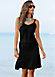 Beachtime Black Two-Piece Style Beach Dress