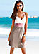 Beachtime Khaki Beach Dress