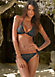 Jette Black Sparkling Triangle Bikini