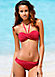 LASCANA Red Bandeau 5-Way Bikini
