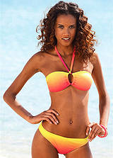 KangaROOS Orange Bandeau Bikini