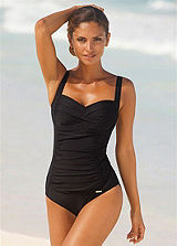 LASCANA Black Cup-Cross Swimsuit