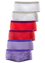 Multi-Coloured Pack of 6 Shorts