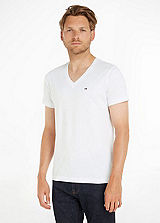 Tommy Hilfiger White V-Neck T-Shirt