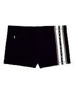 s.Oliver Black Boxer Style Swimming Shorts