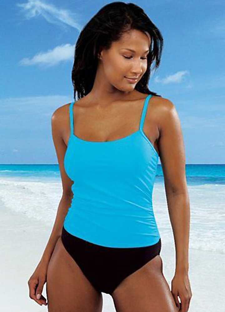 turquoise swimsuit top